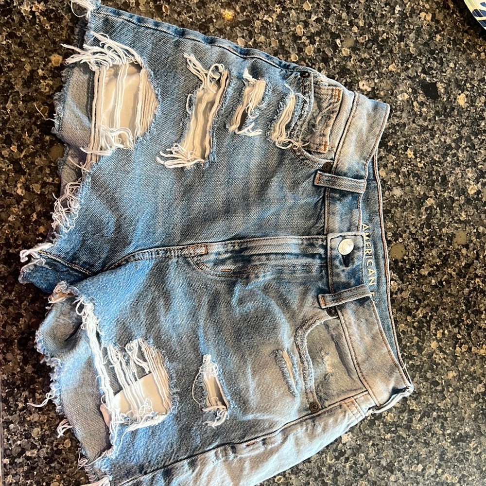 American eagle jean shorts
